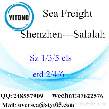 Shenzhen Port LCL Penyatuan Untuk Salalah